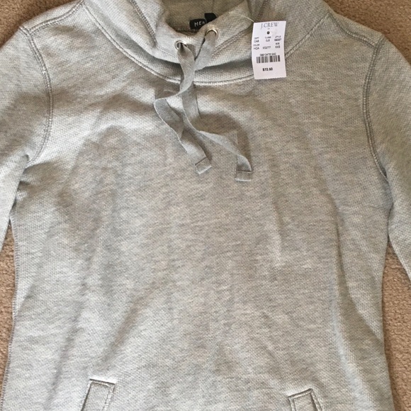J. Crew light grey sweater - Picture 4 of 4
